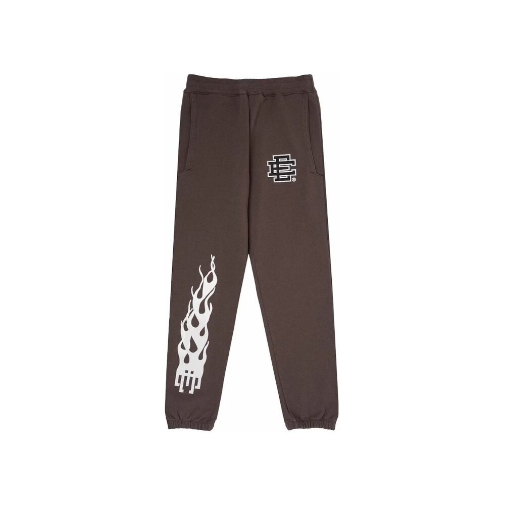Eric Emanuel Basic Sweatpants In Brown Flame - image 2